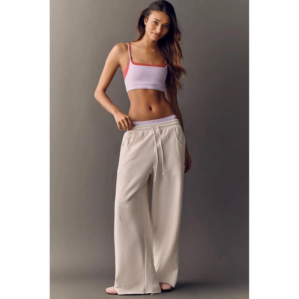 Daily Practice by Anthropologie Easy Mile Wide Leg Pants NWT SIZE M